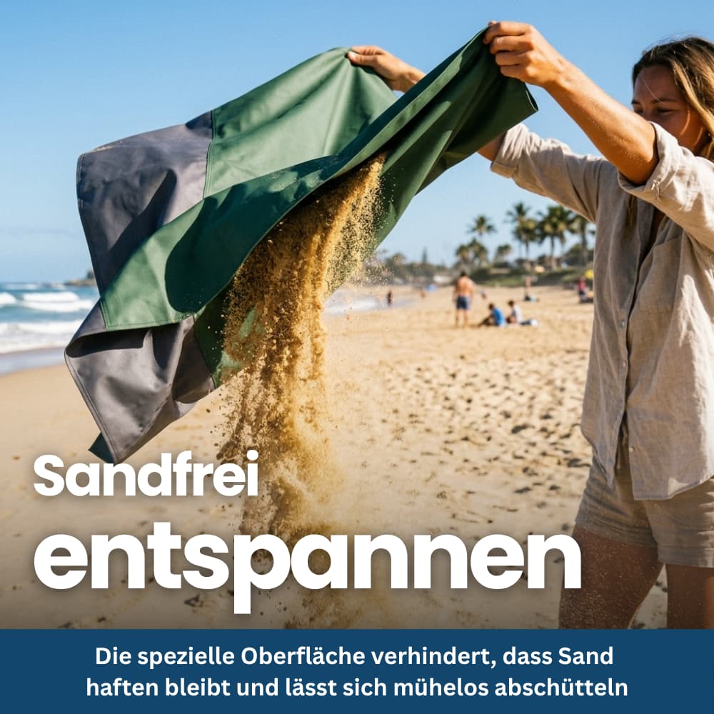 Sand-Resistant & Waterproof Beach and Picnic Blanket