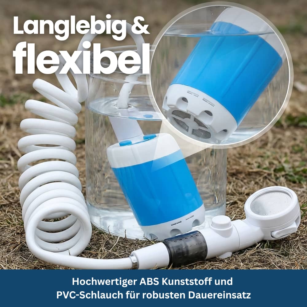 TravelShower – Mobile Shower for Camping & Outdoors