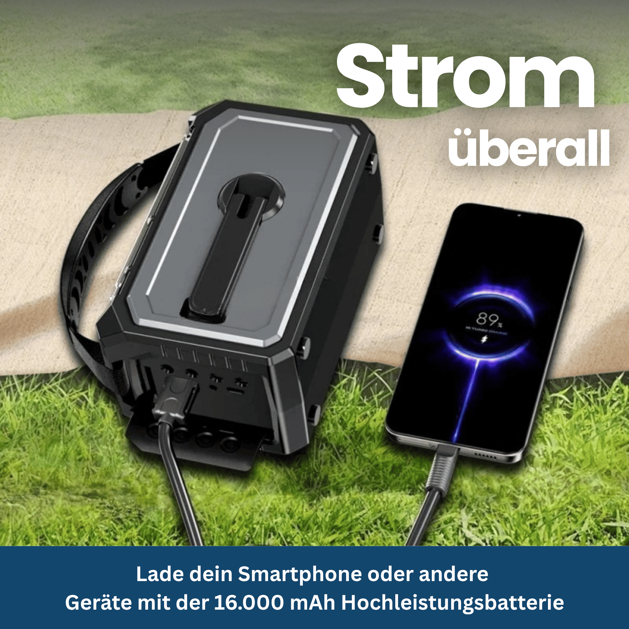 Survivor Max – Multi-Function Radio with Solar, SOS & Power Bank