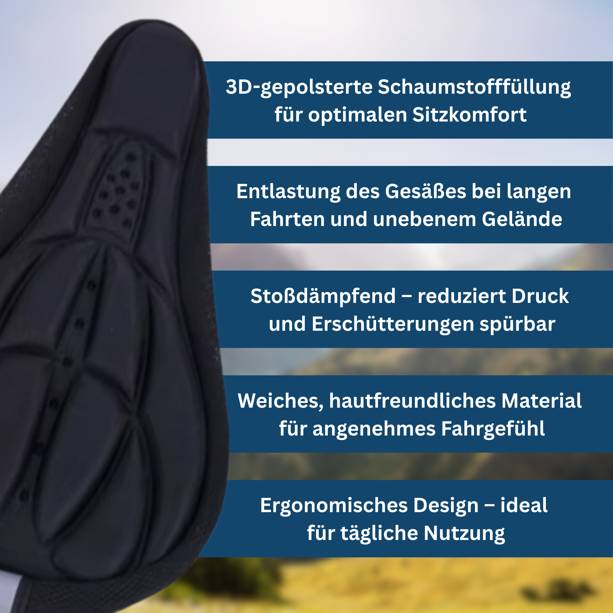 ComfyRide – Saddle Cover