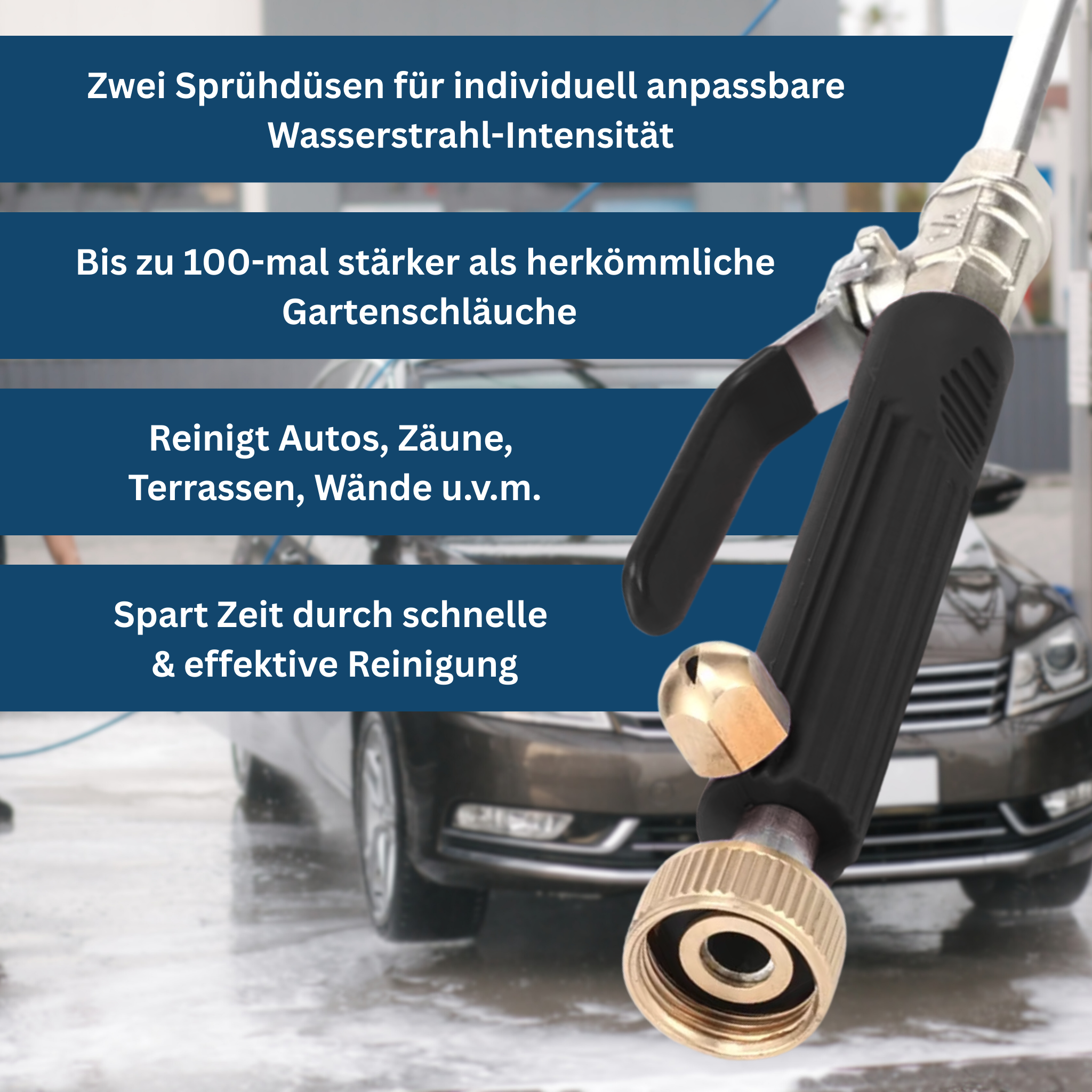 Ultrawasher – Turbo Pressure Washer for Any Garden Hose