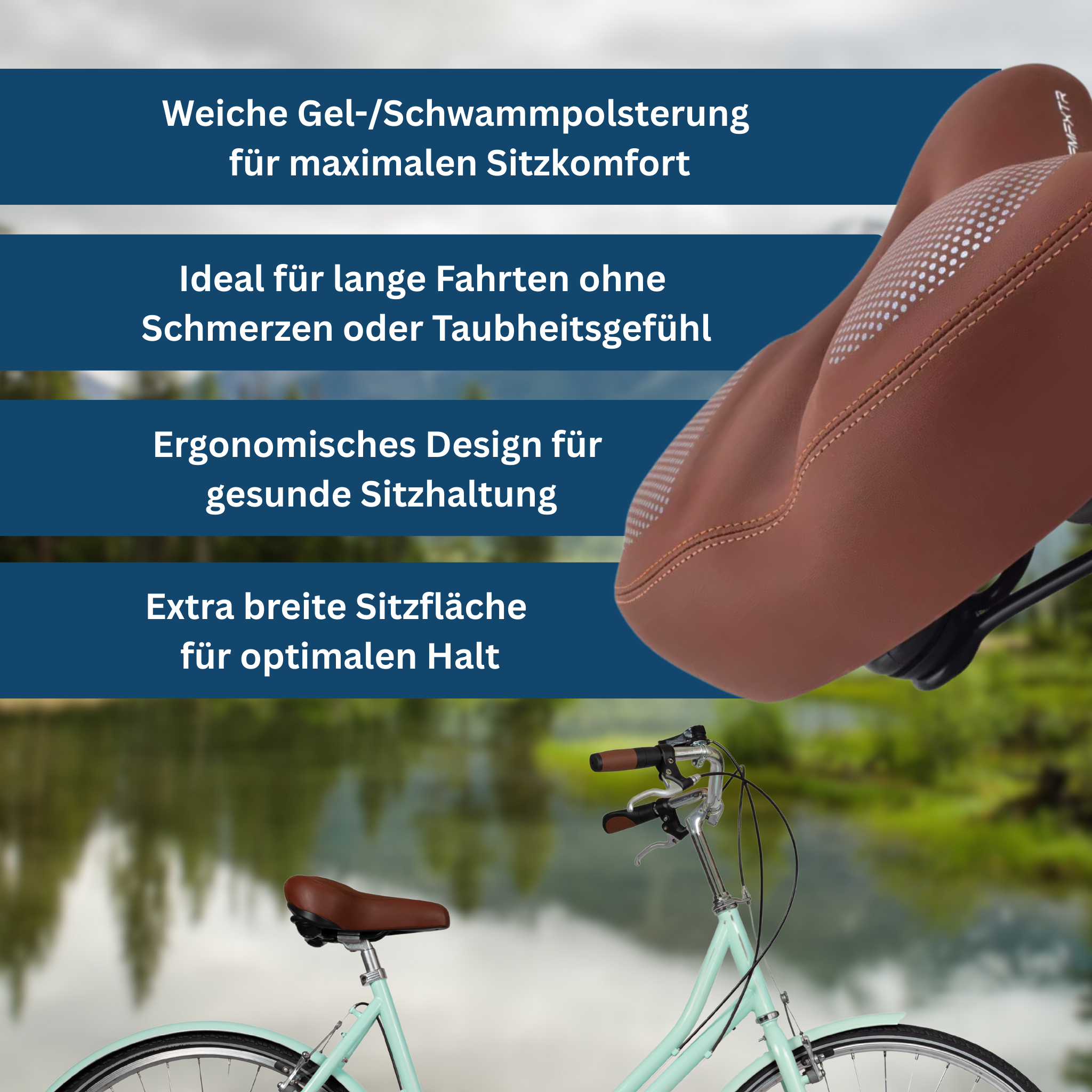 ErgoSoft – Bicycle Saddle
