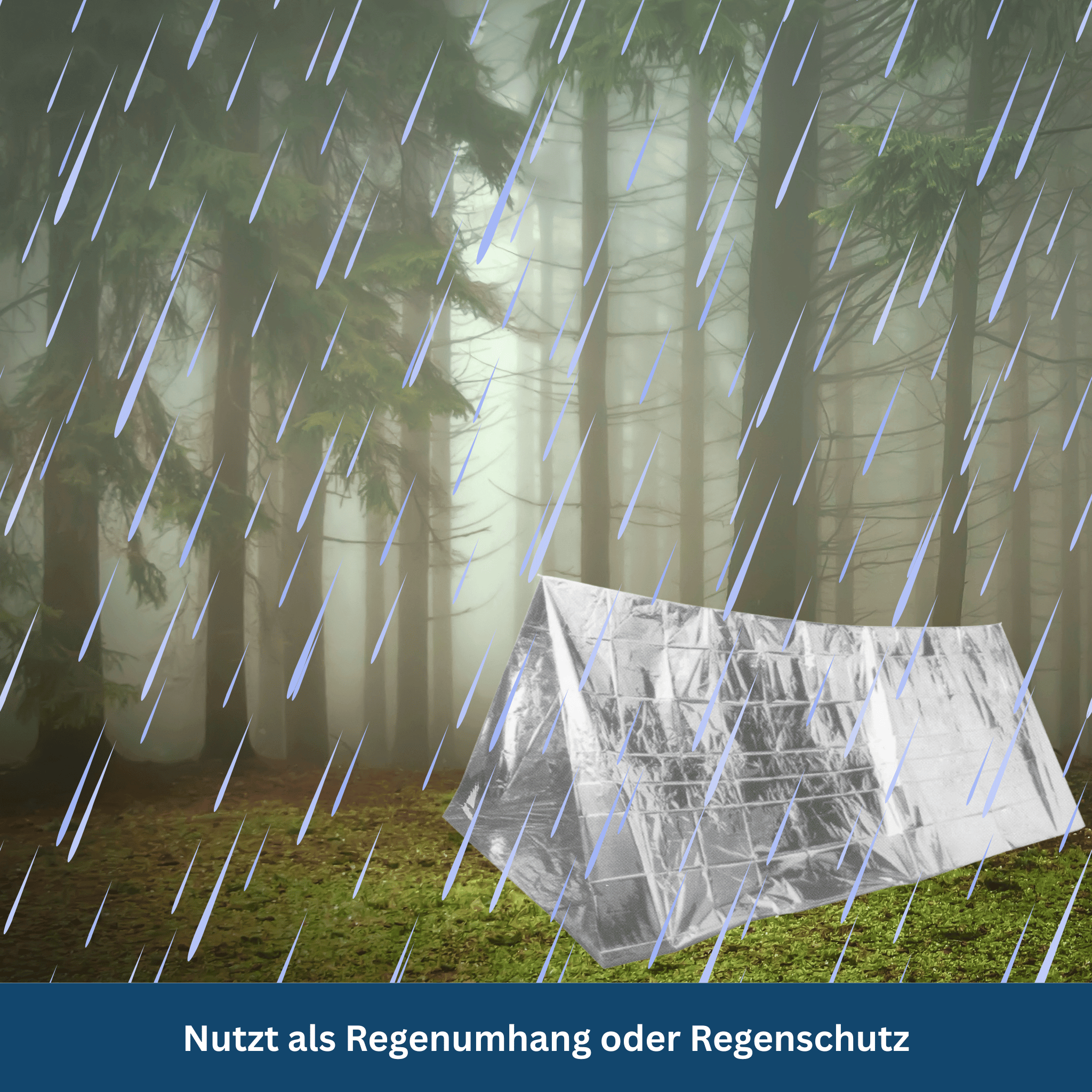 Emergency Blanket Set (10-Pack)