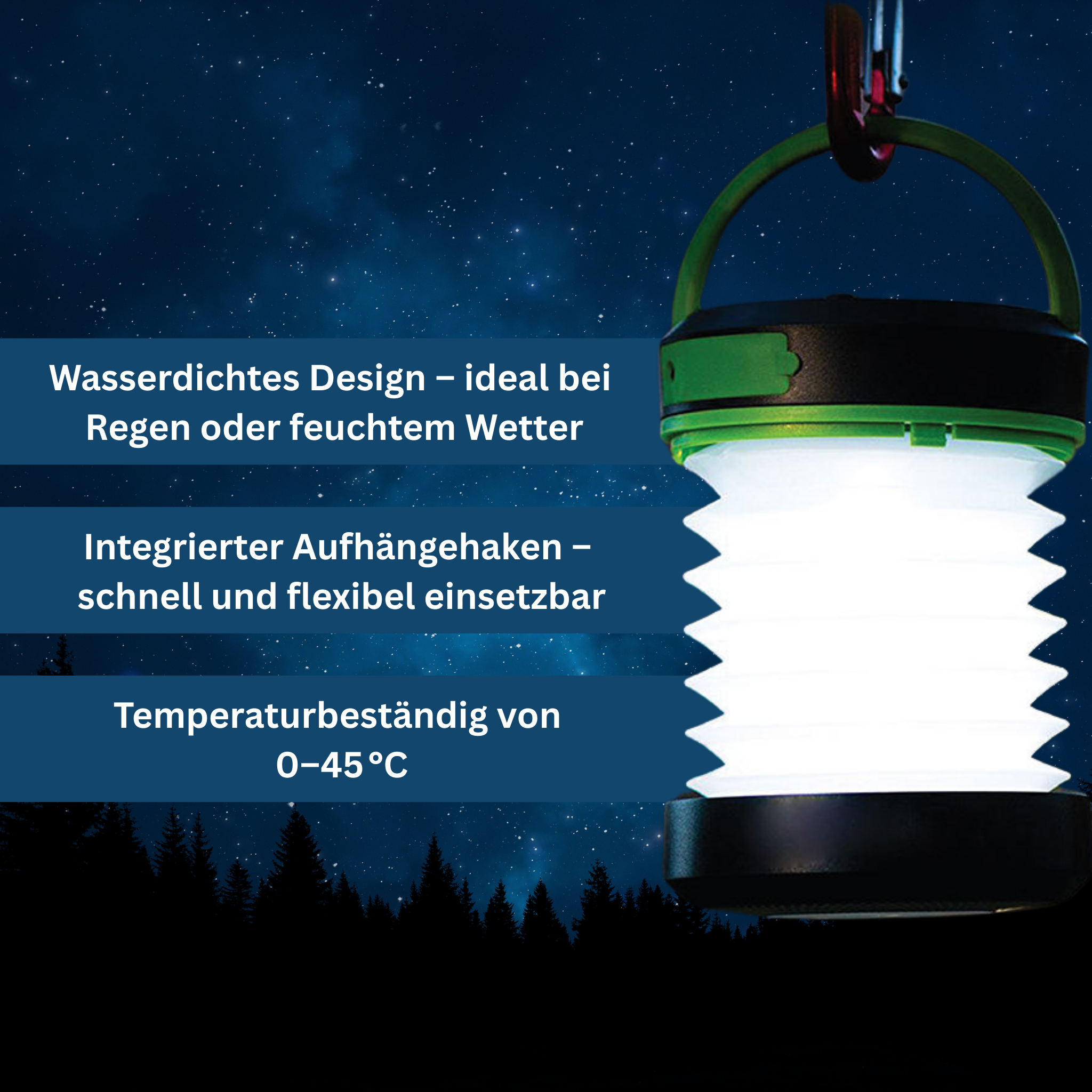 SolarLight – Foldable Camping Light