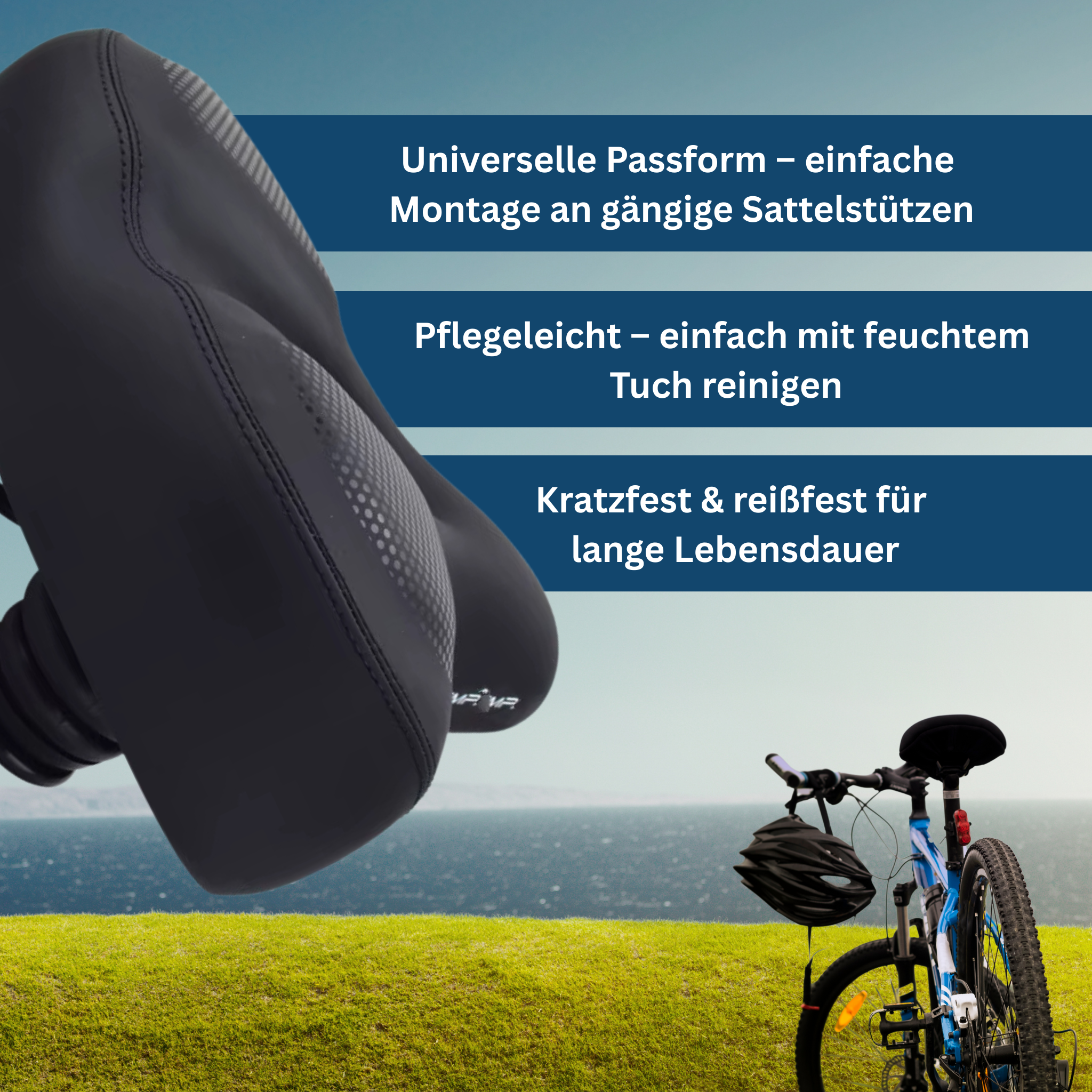 ErgoSoft – Bicycle Saddle