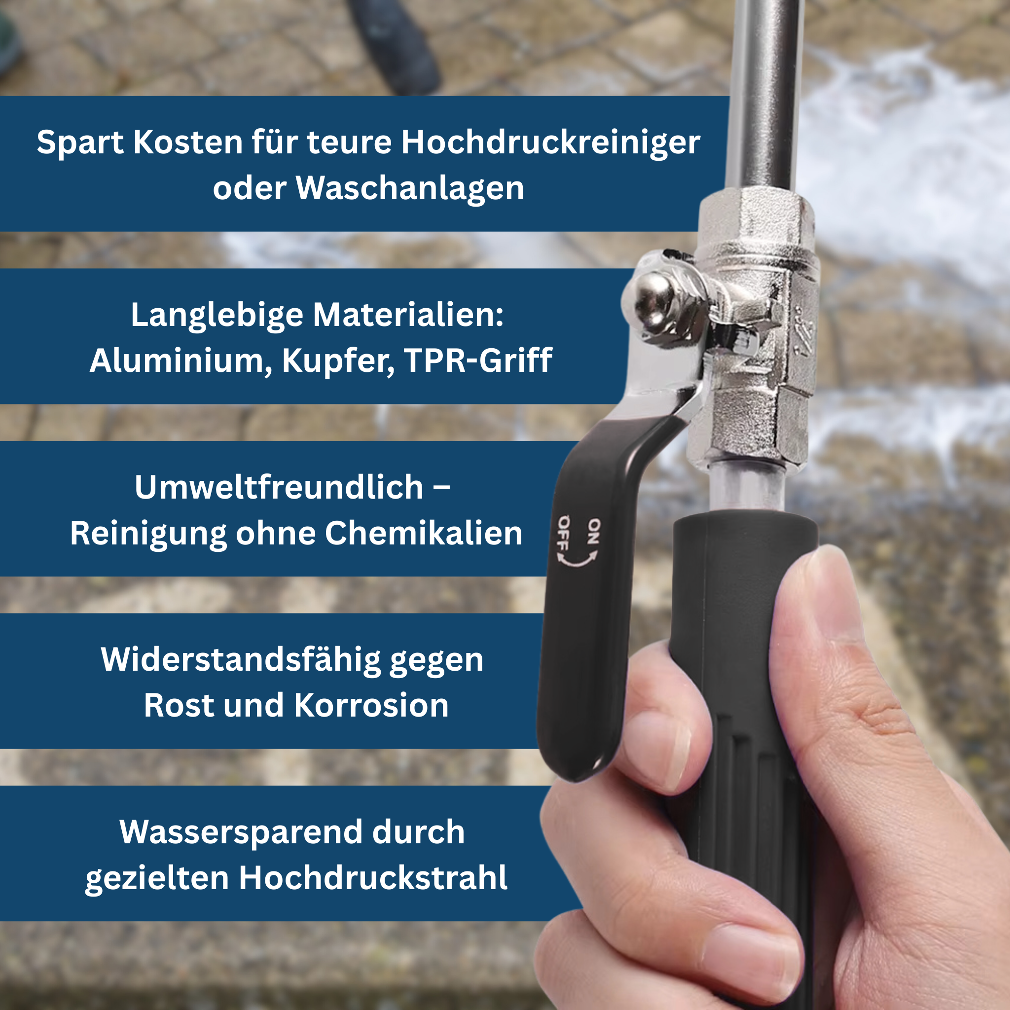 Ultrawasher – Turbo Pressure Washer for Any Garden Hose