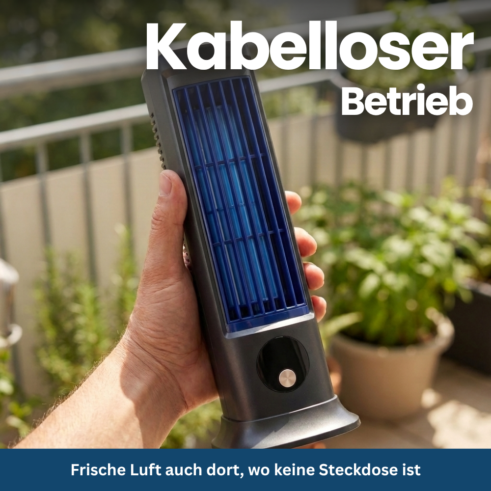Portable air conditioner with 3 speeds