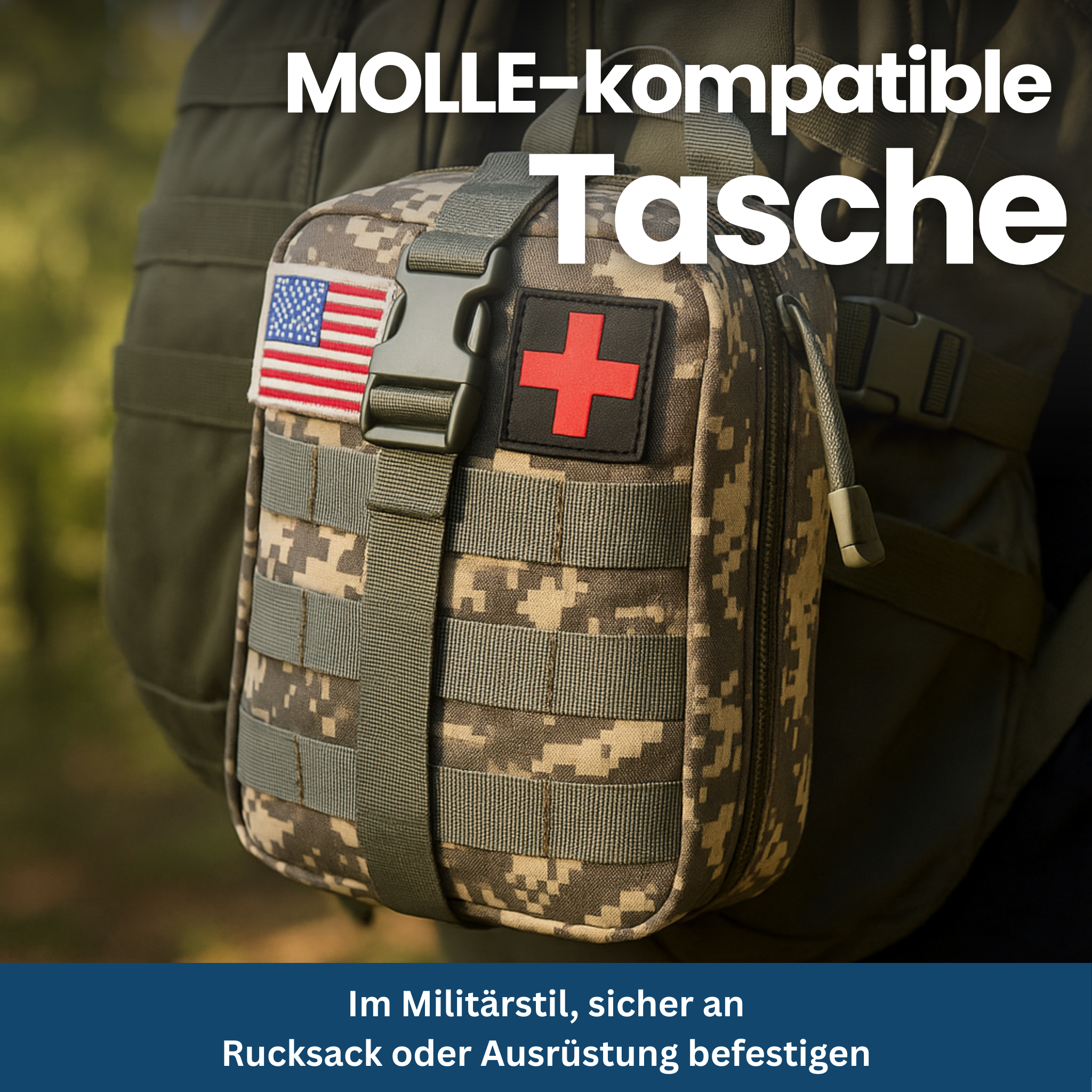 Tactical Survival Kit – Multifunctional & MOLLE-Compatible