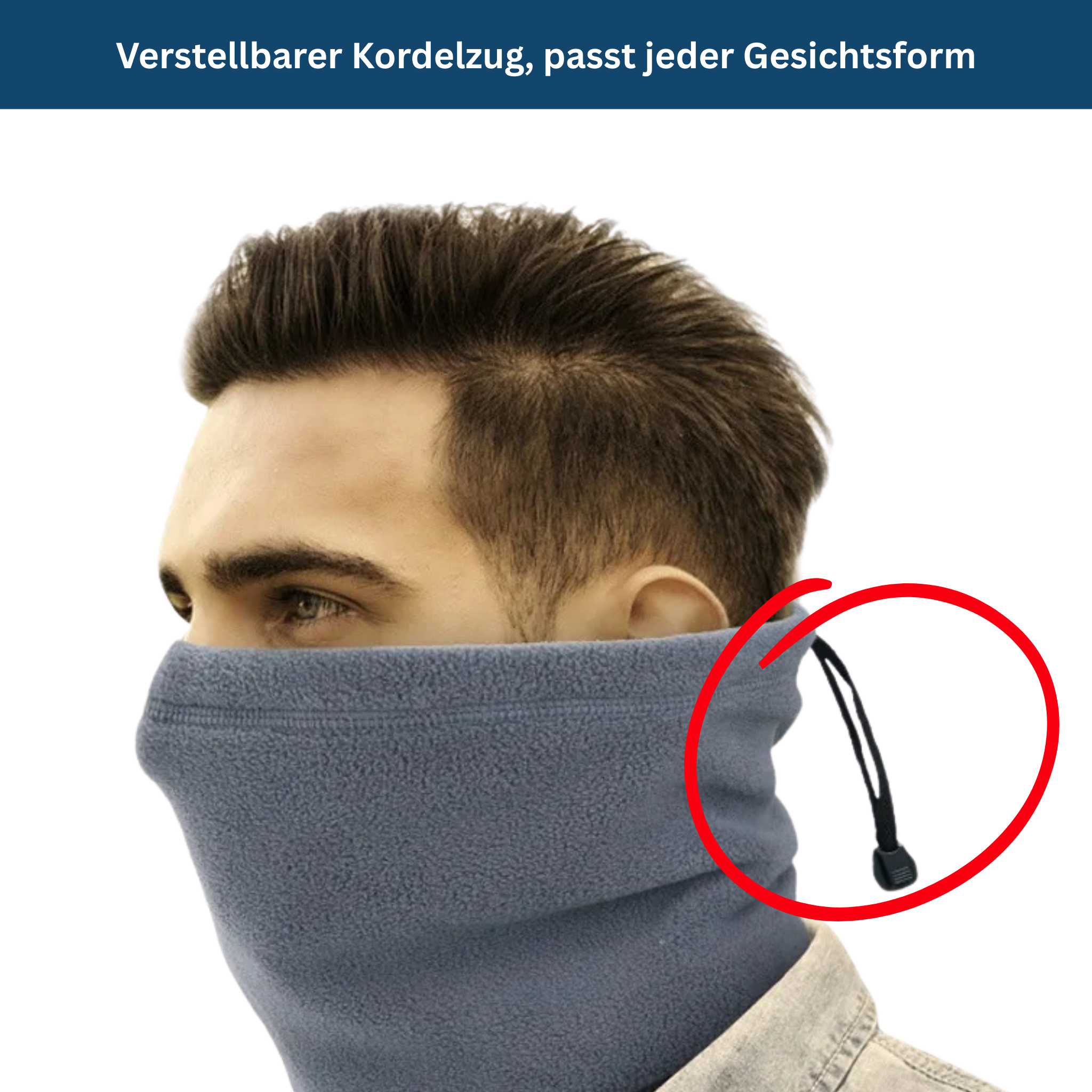 NeckShield – Soft Fleece Neck Gaiter & Mask