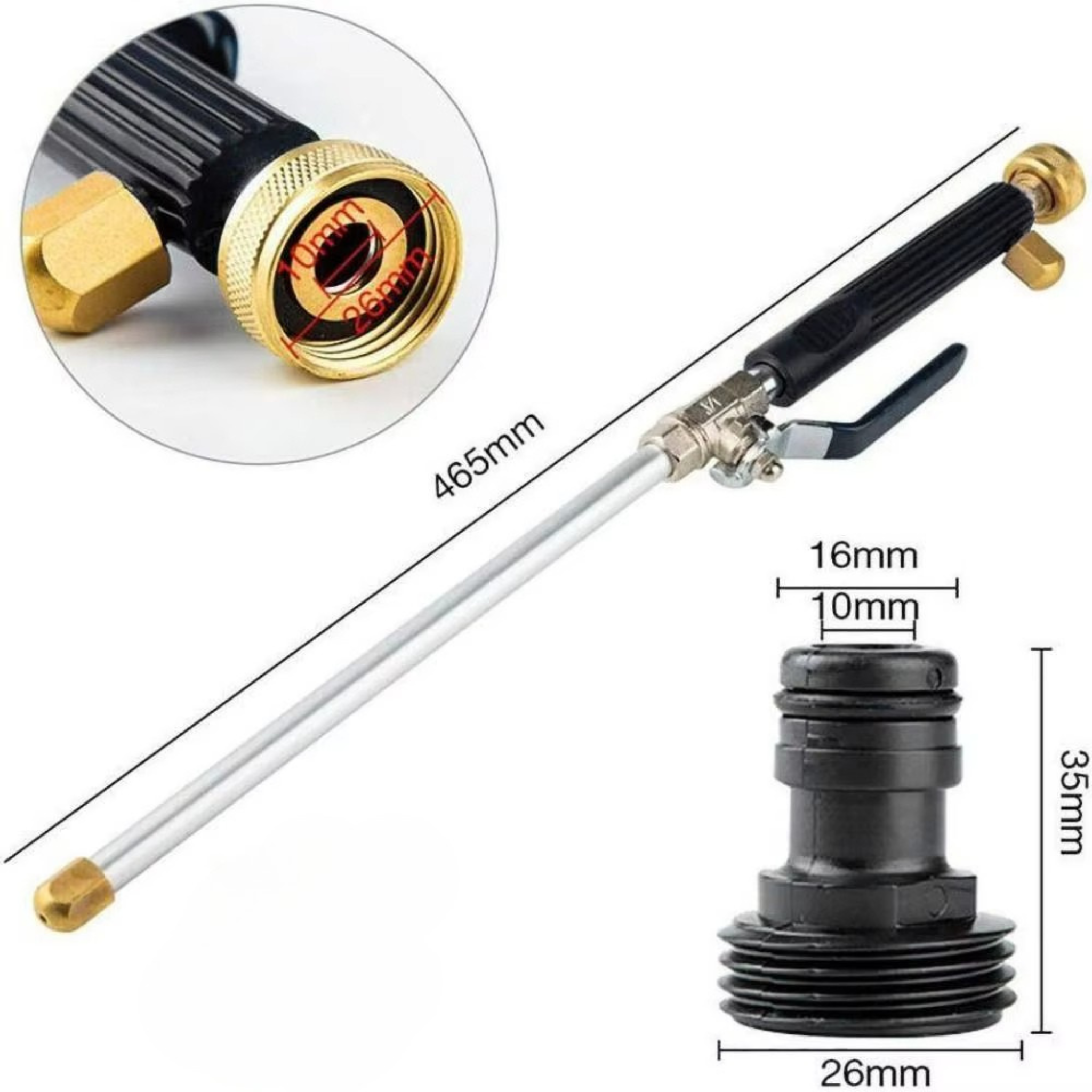 Ultrawasher – Turbo Pressure Washer for Any Garden Hose