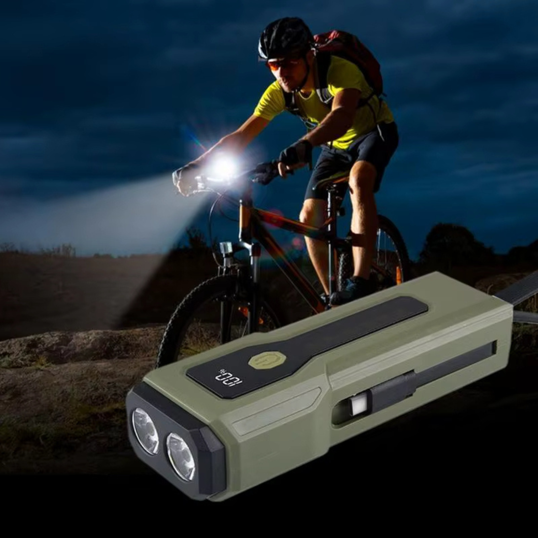 PowerBeam X – The Multifunctional Lamp with Power Bank