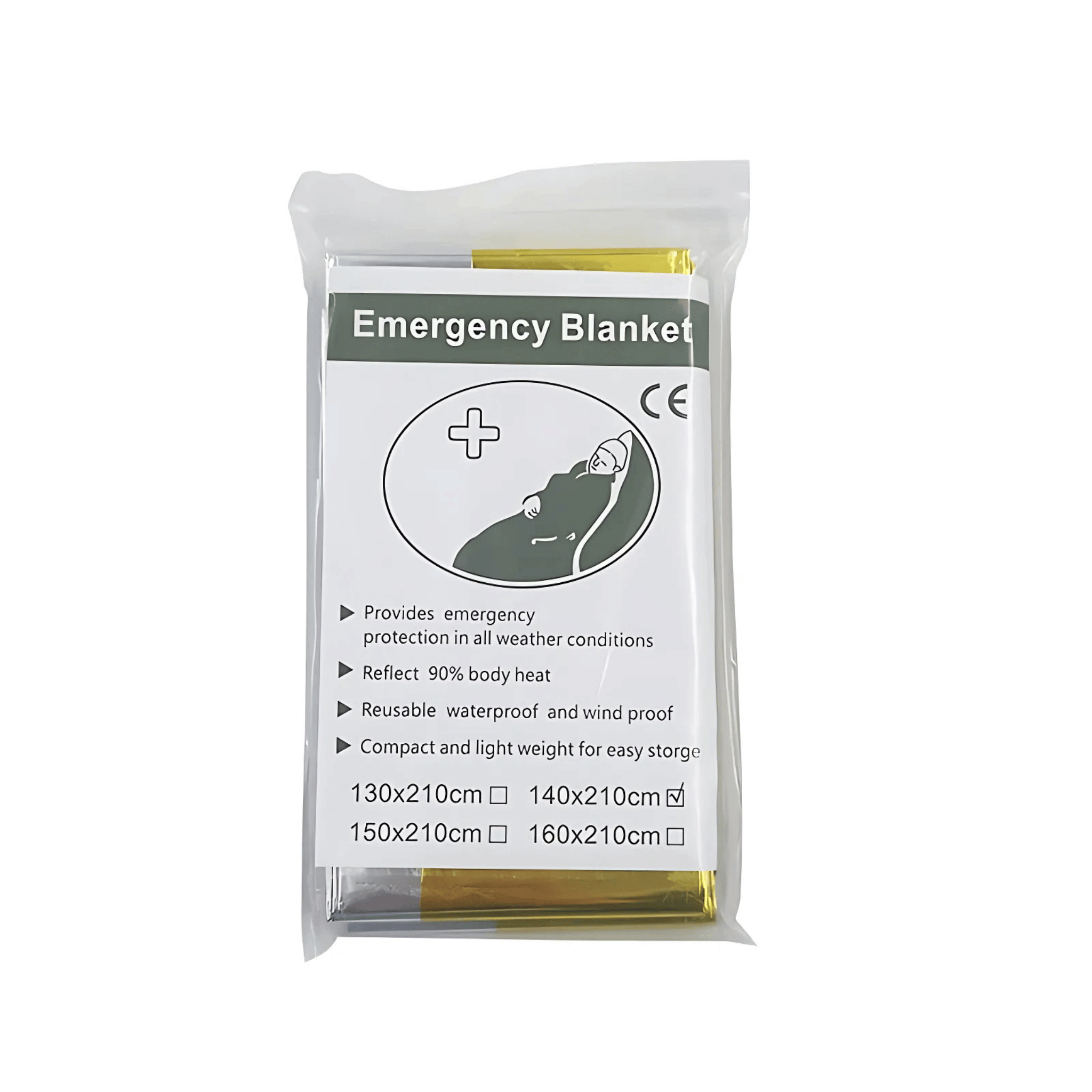 EmergencyShield – Waterproof Insulating Blanket