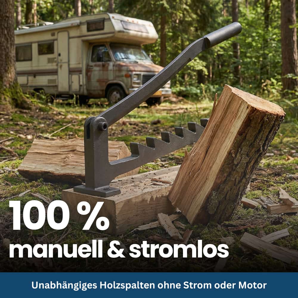 Premium Firewood Splitter – Wall Mount