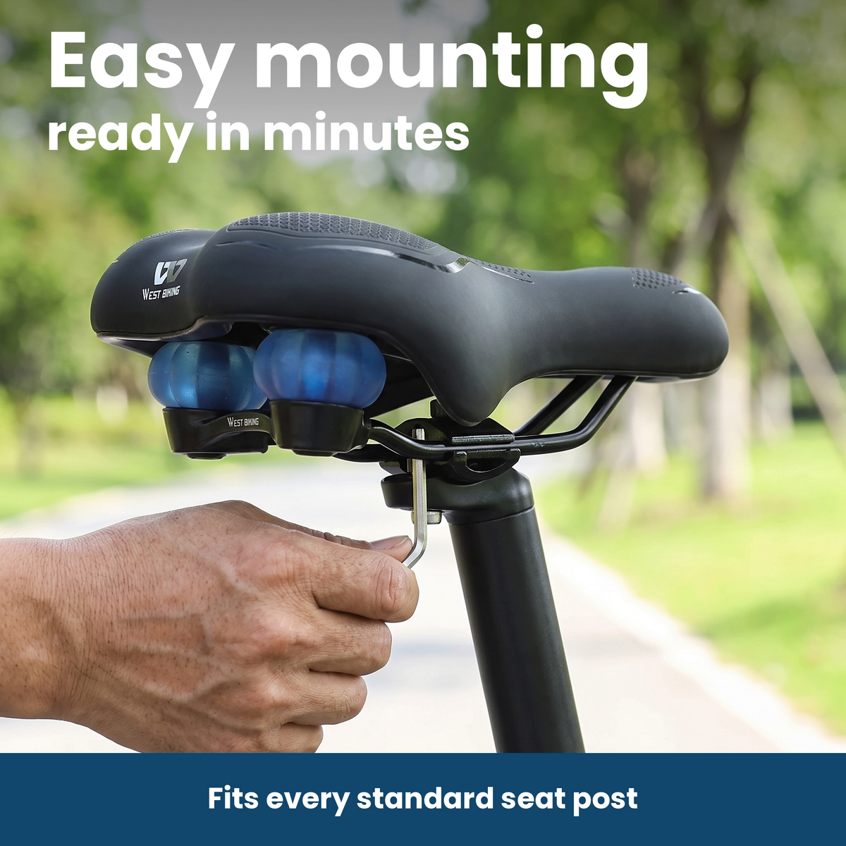 Easy mounting - ready in minutes