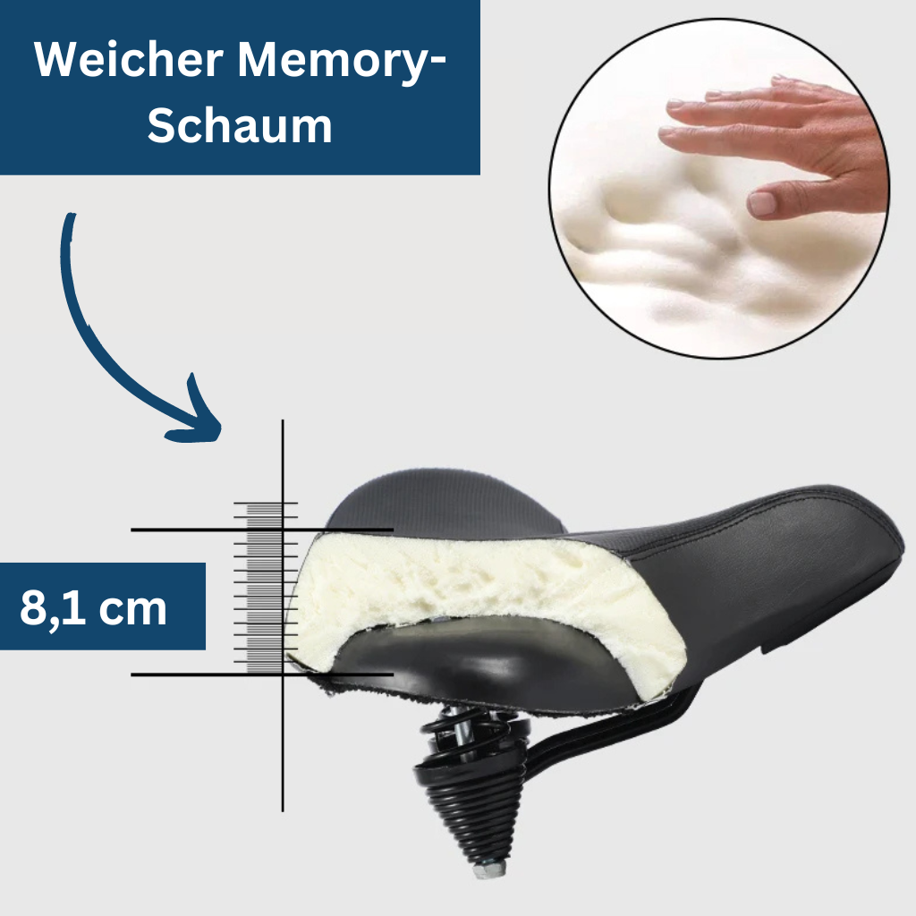 Westbiking Comfort Bike Saddle 