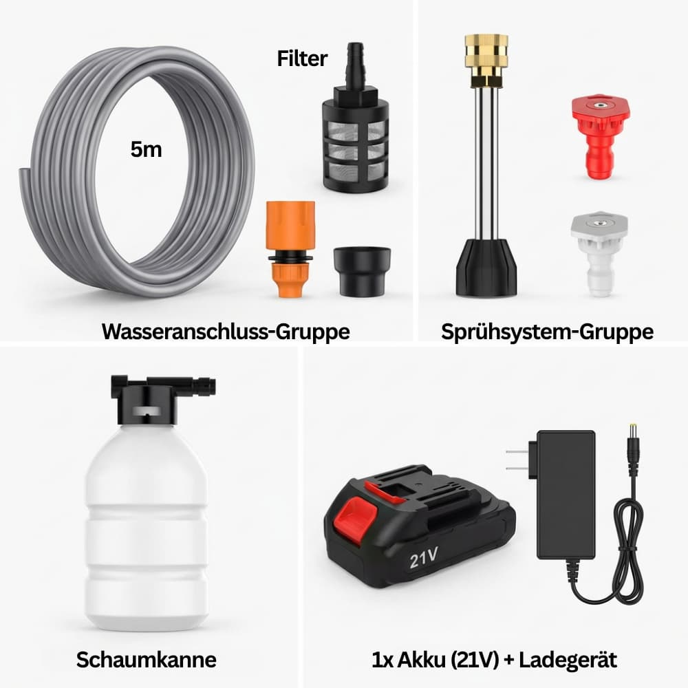 AquaForce Cordless Pressure Washer