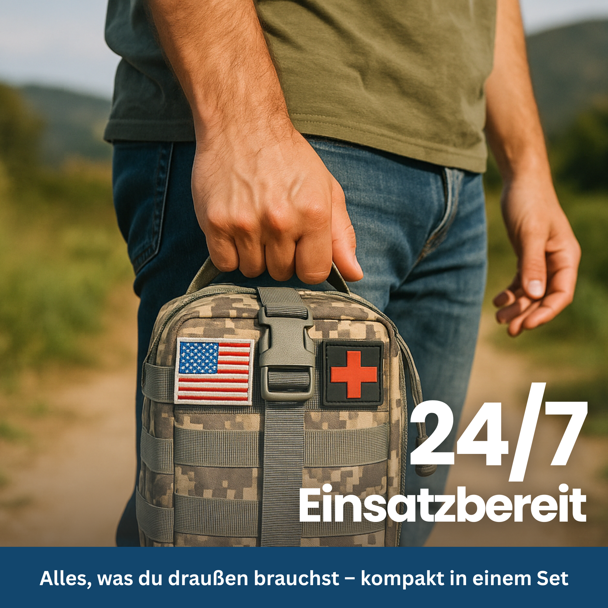 Tactical Survival Kit – Multifunctional & MOLLE-Compatible