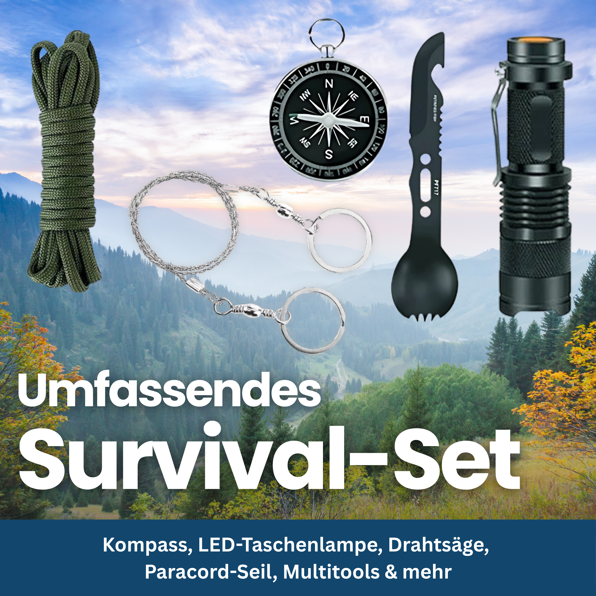 Tactical Survival Kit – Multifunctional & MOLLE-Compatible