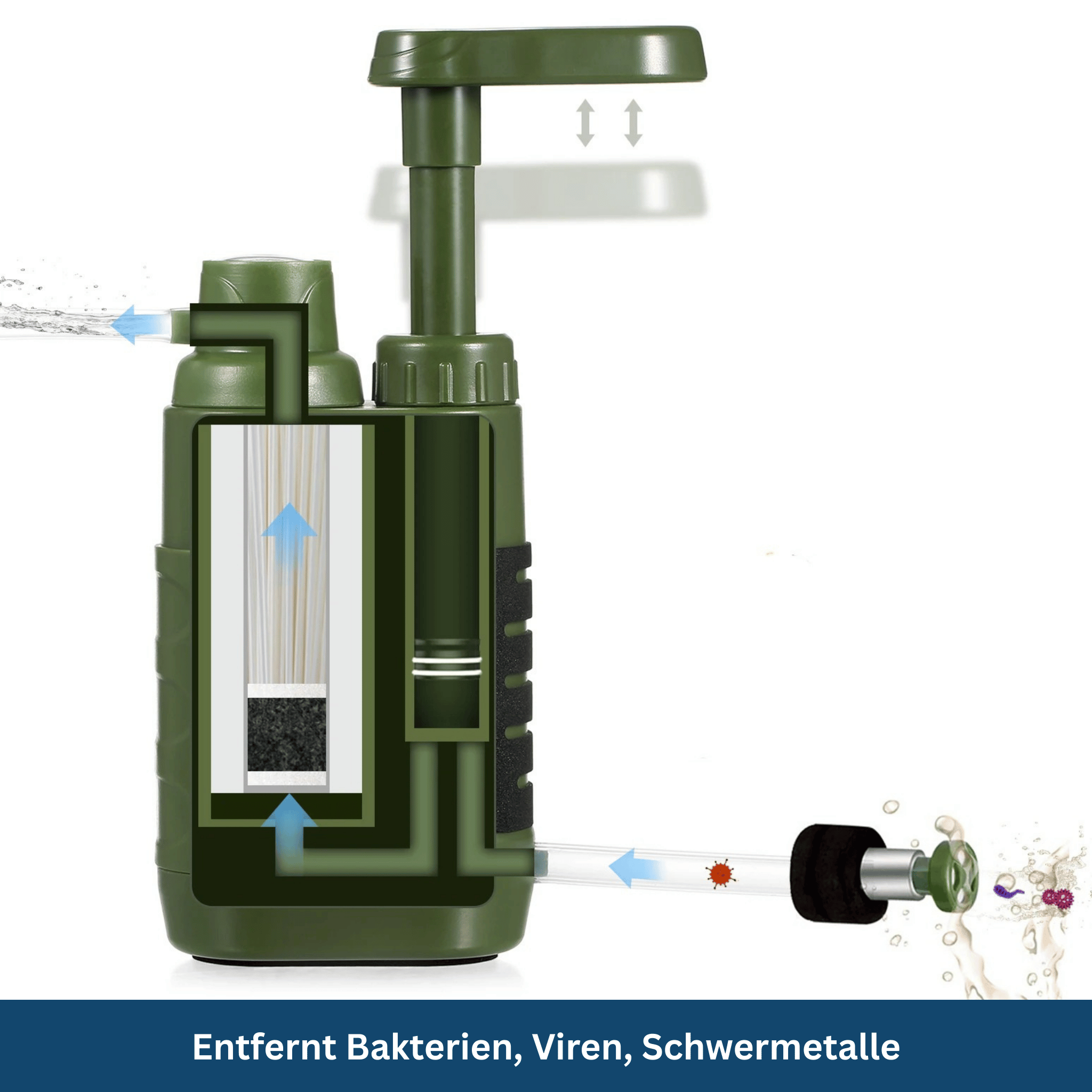 Outdoor Water Filter Pump – Compact & Powerful