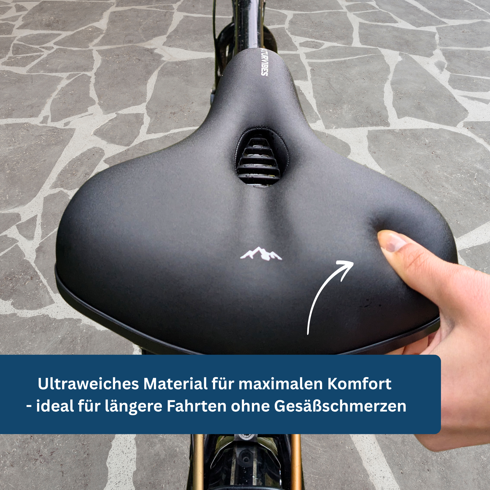 Comfort Bike Saddle