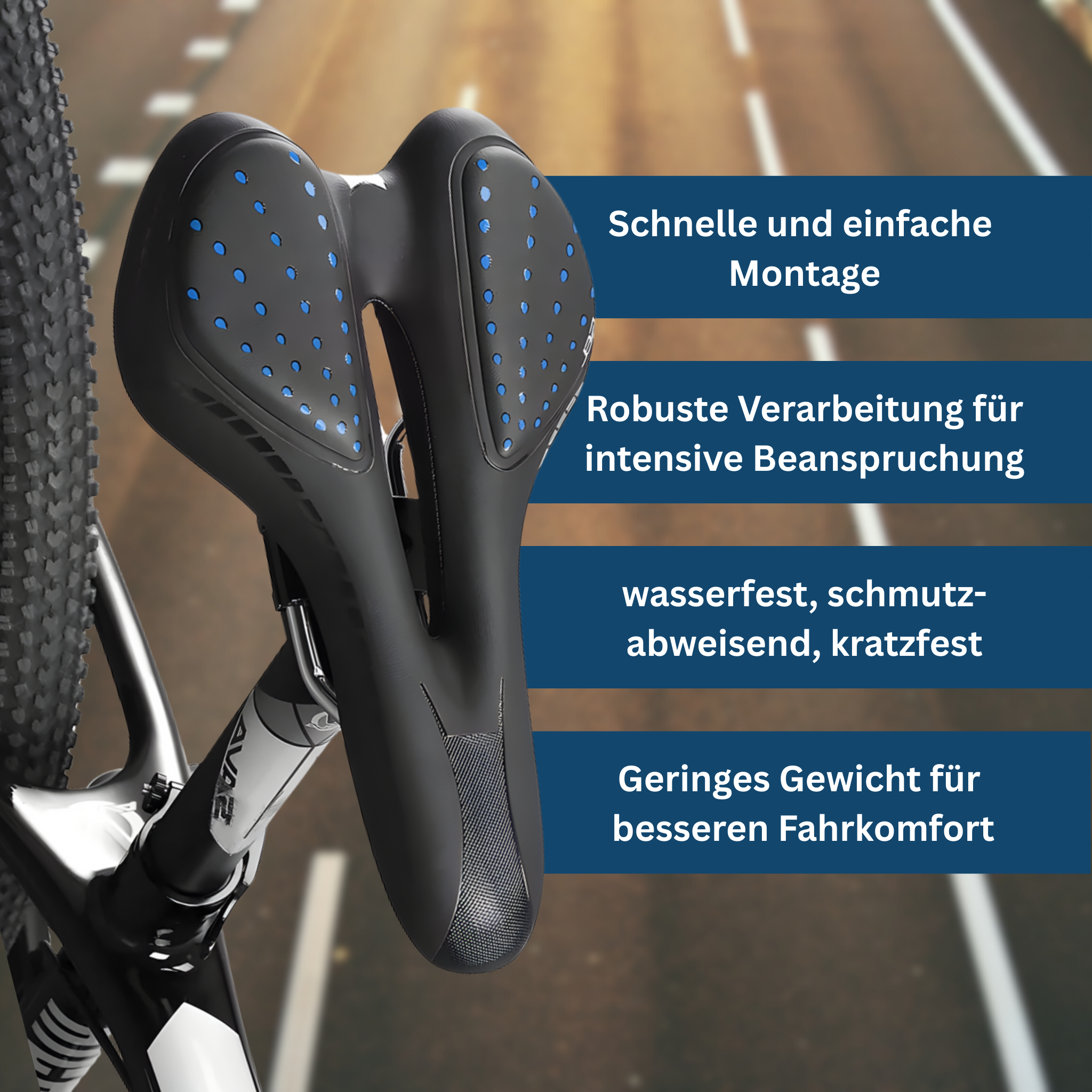 ErgoRide – Ergonomic Bicycle Saddle
