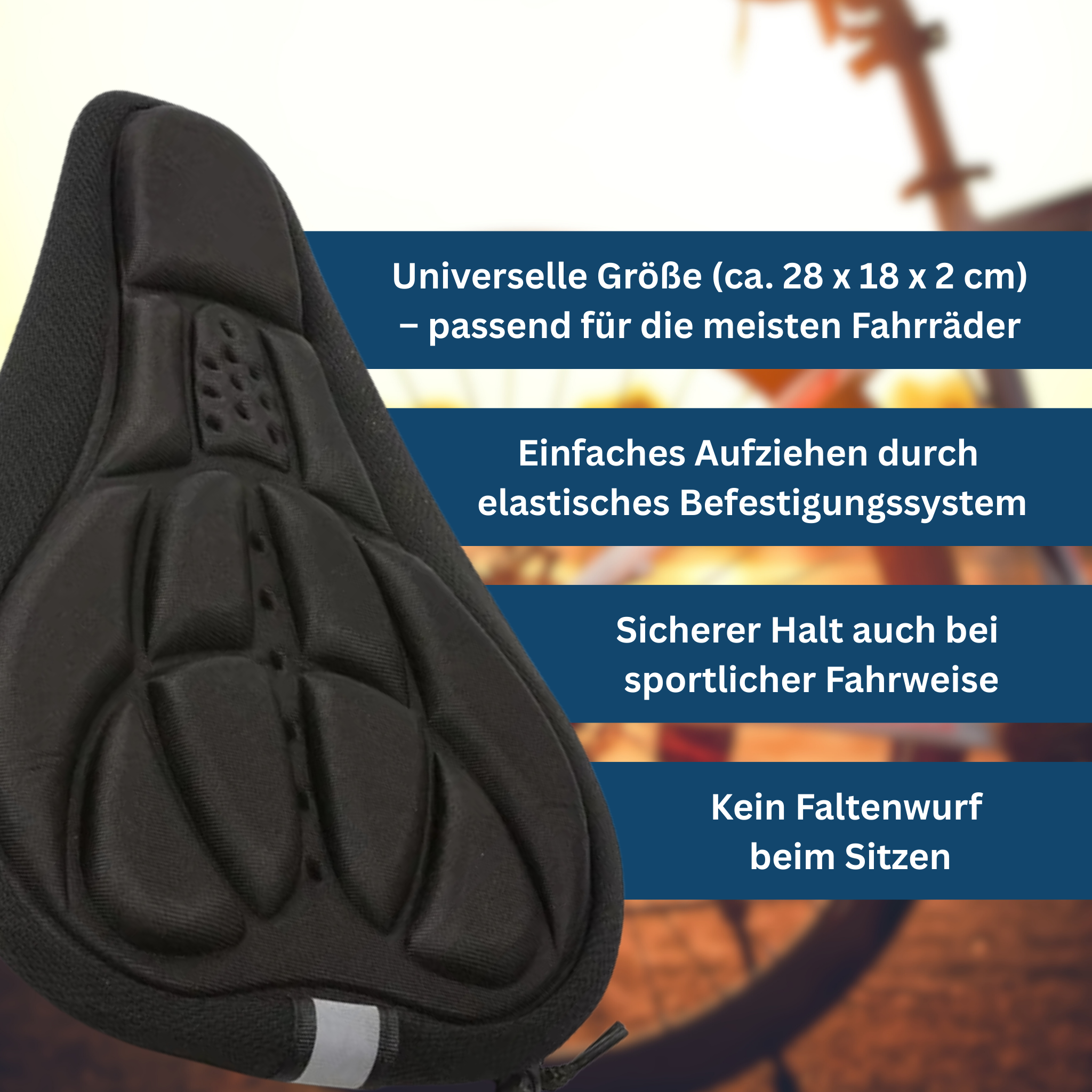 ComfyRide – Saddle Cover