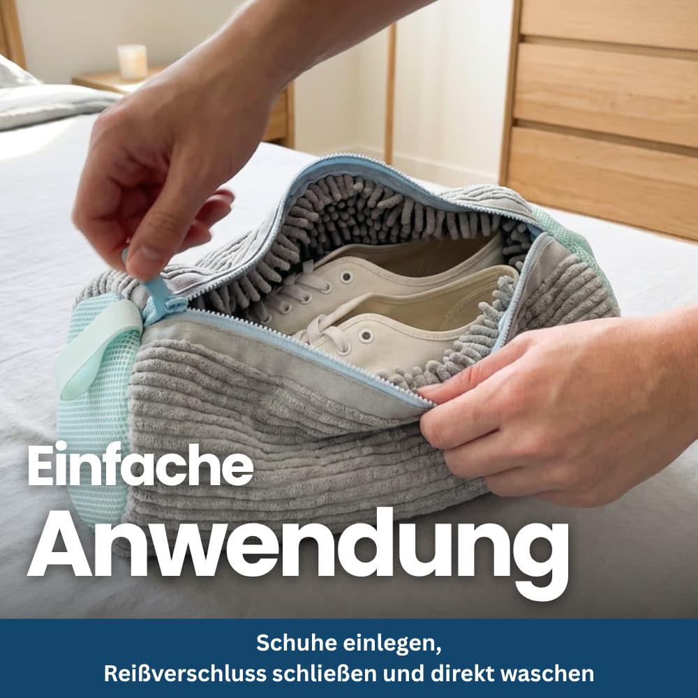 CleanGuard Shoe Washing Bag