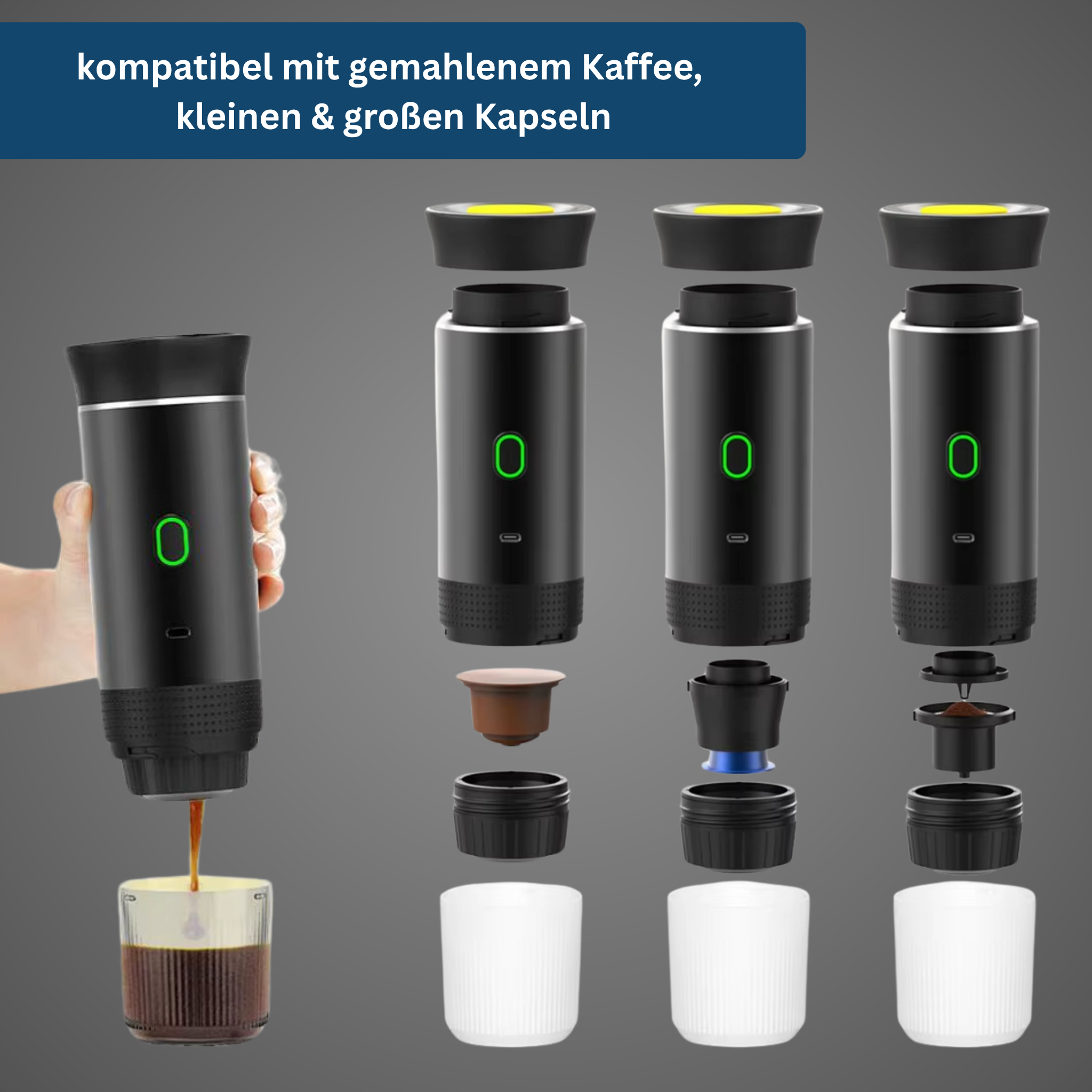 CoffeeGo Pro – Portable Coffee Maker