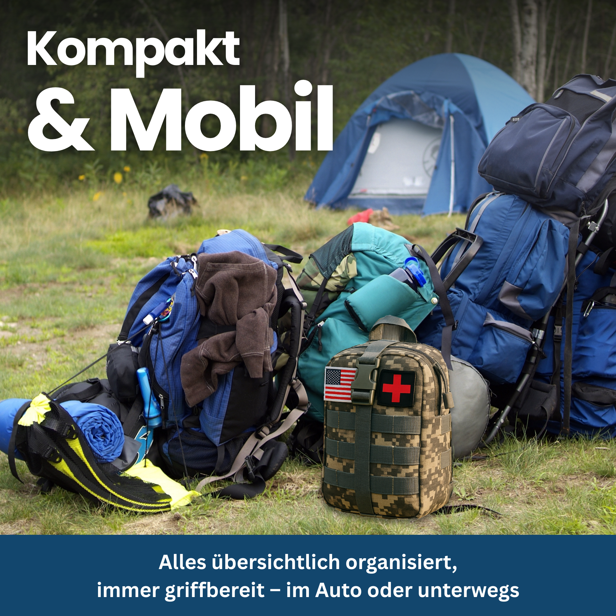 Tactical Survival Kit – Multifunctional & MOLLE-Compatible