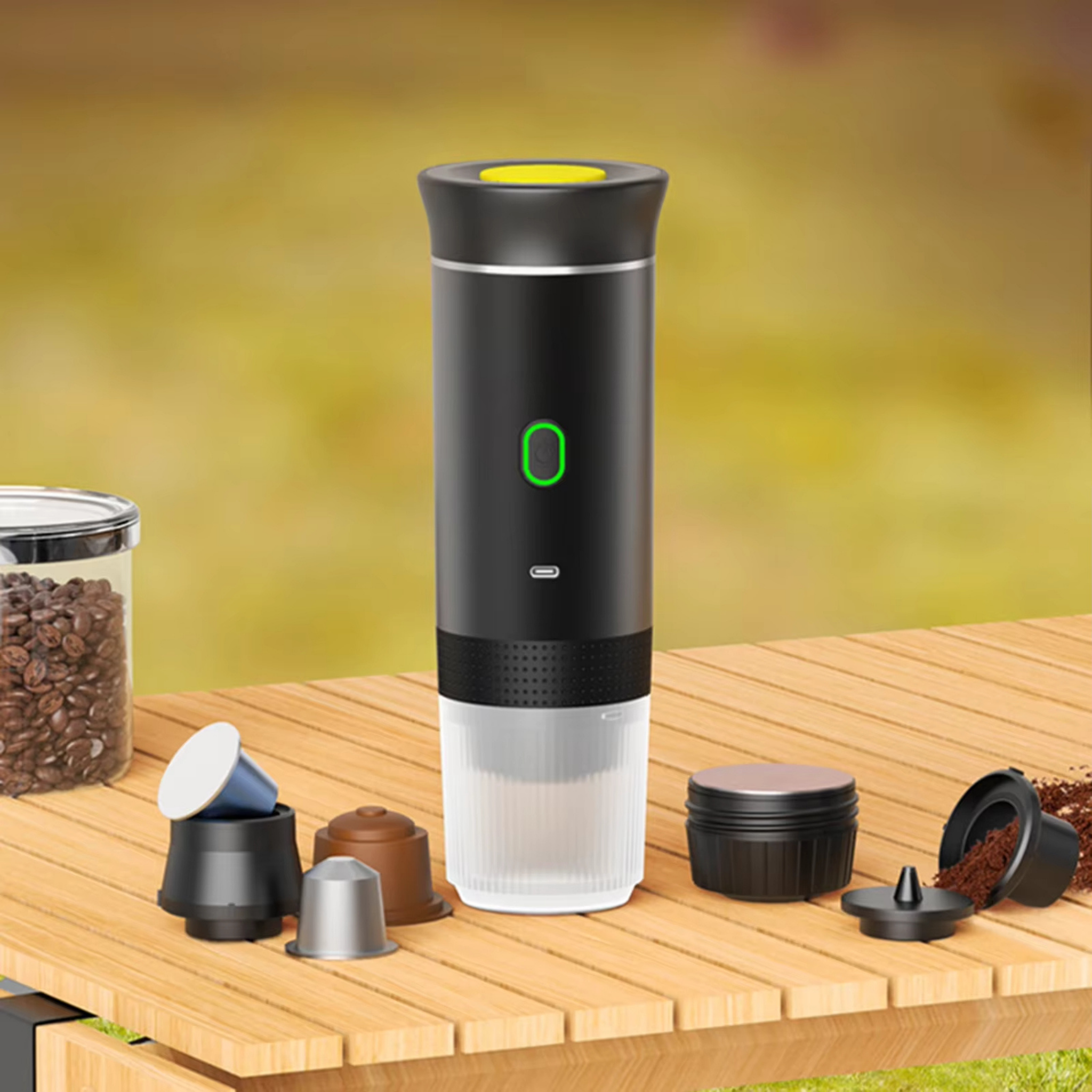 CoffeeGo Pro – Portable Coffee Maker