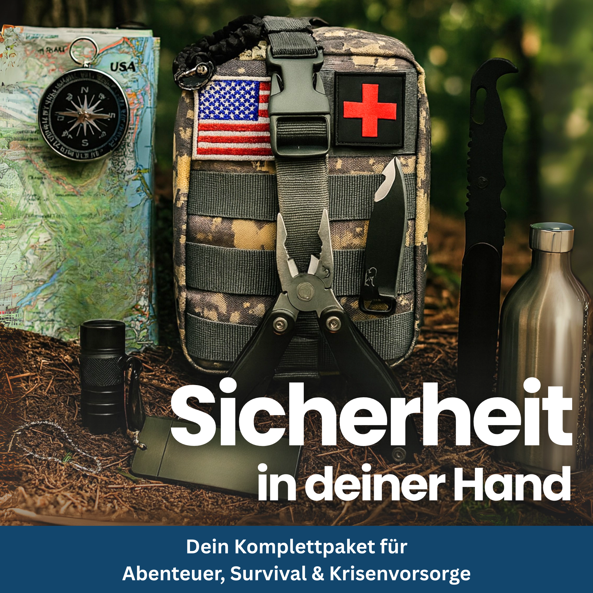 Tactical Survival Kit – Multifunctional & MOLLE-Compatible