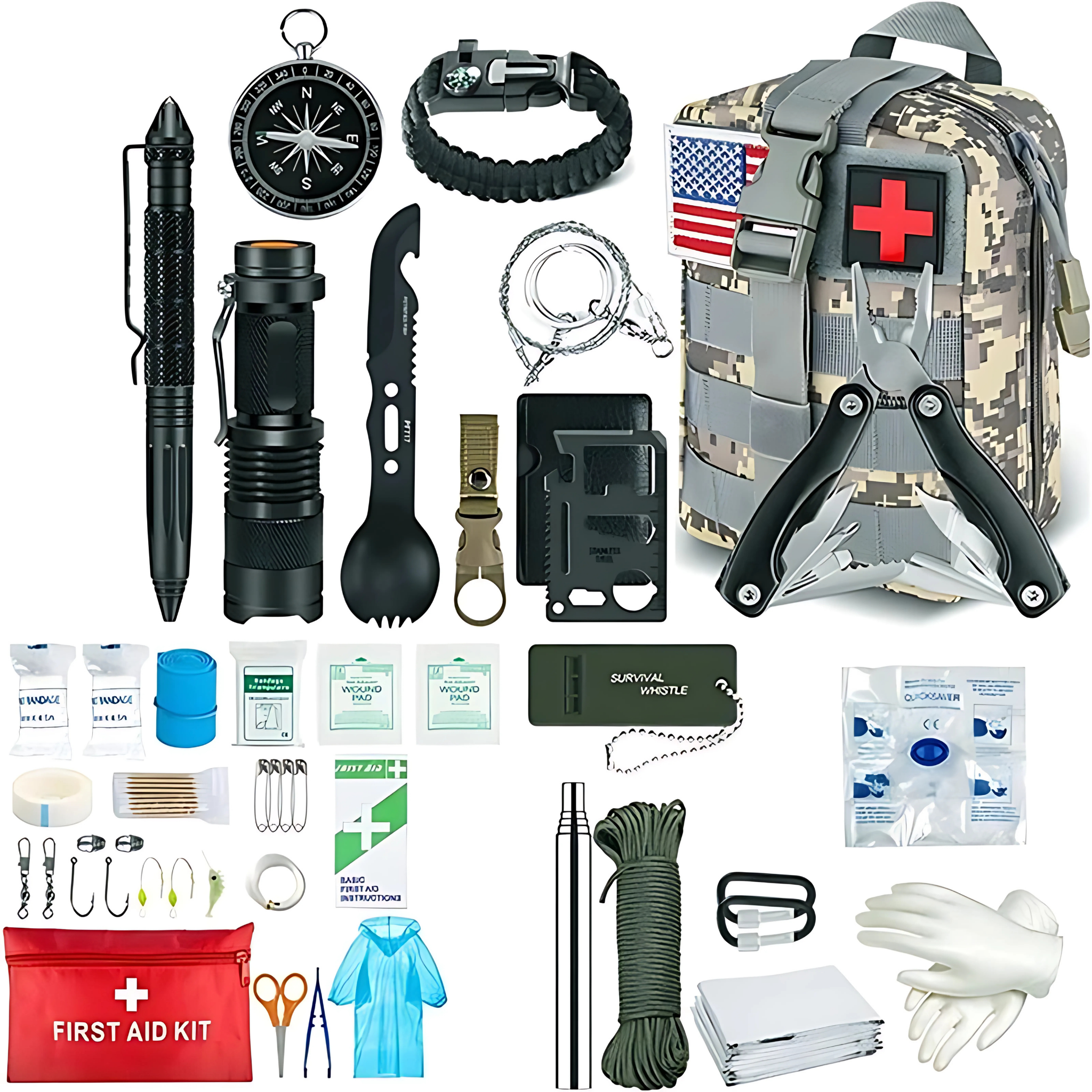Tactical Survival Kit – Multifunctional & MOLLE-Compatible