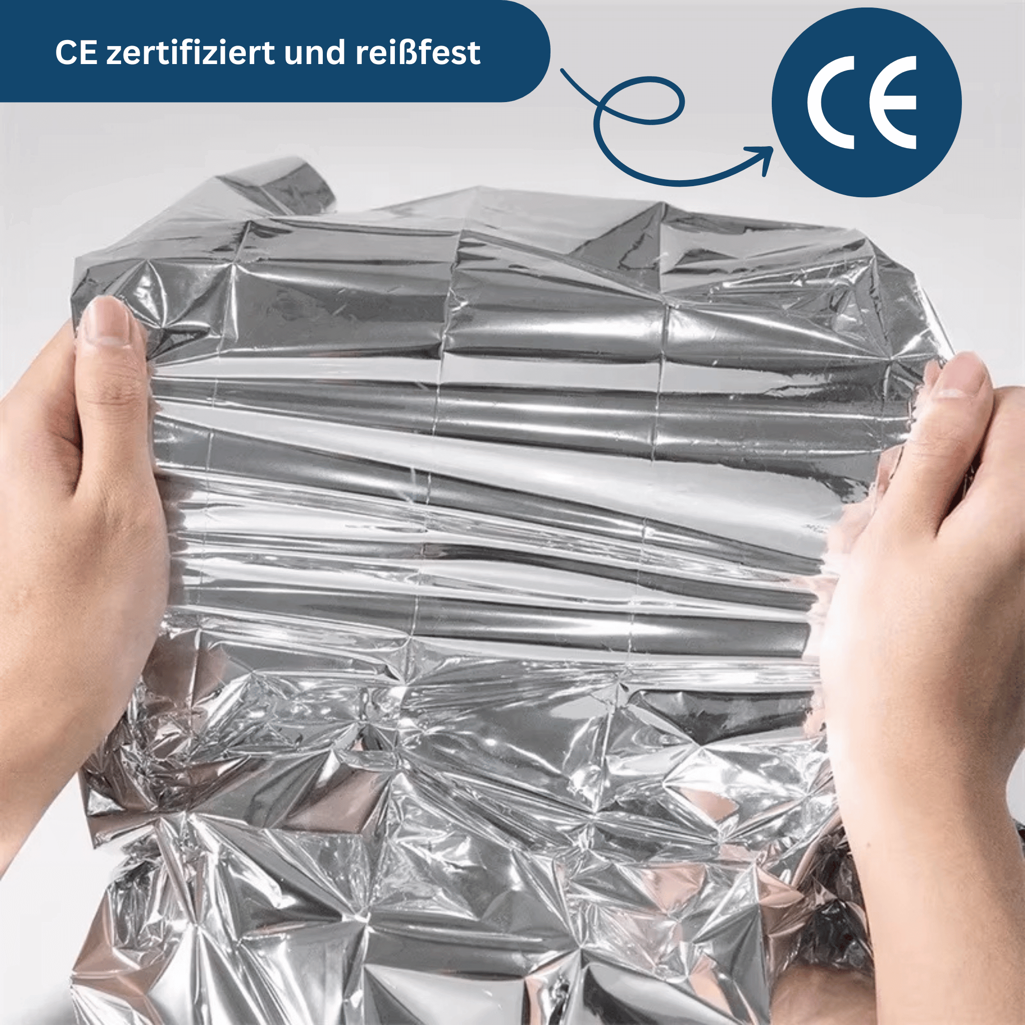 EmergencyShield – Waterproof Insulating Blanket