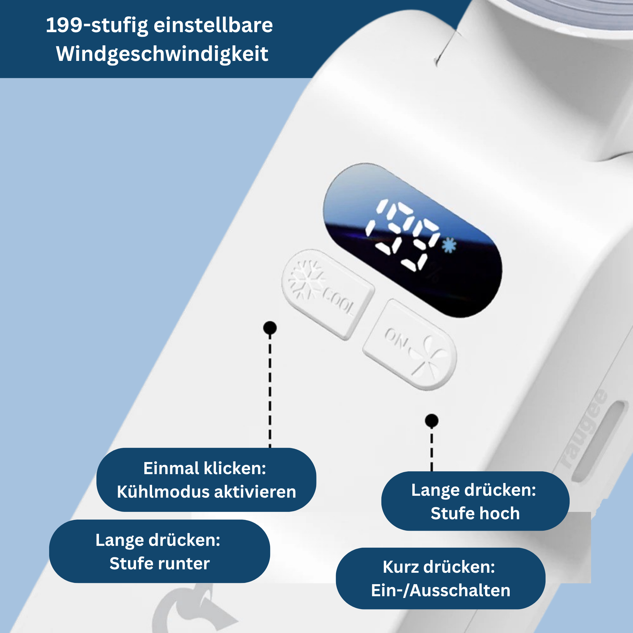 Breezy – The Portable Handheld Fan for On-the-Go