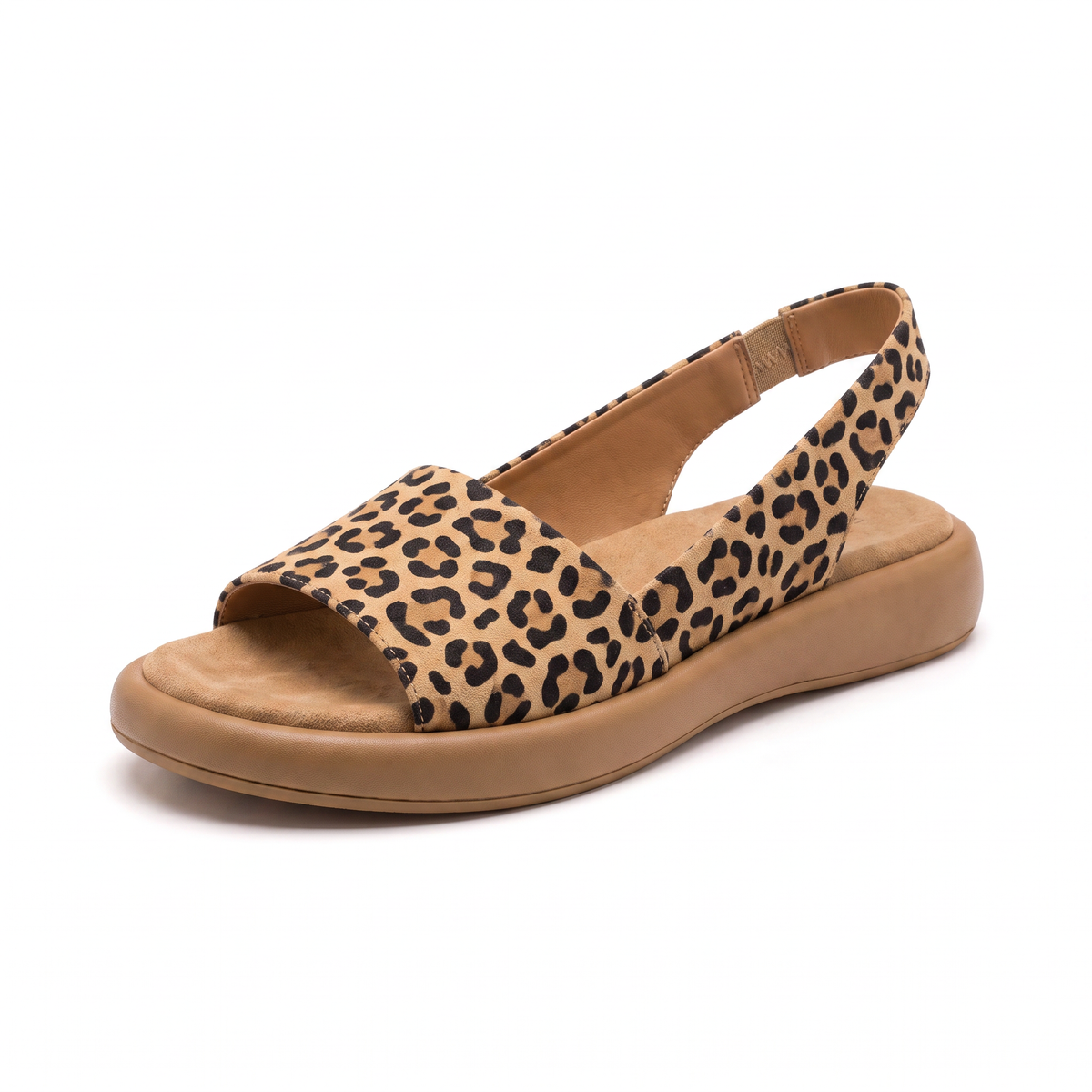 OrthoStep Comfortsandaal – Luipaardprint