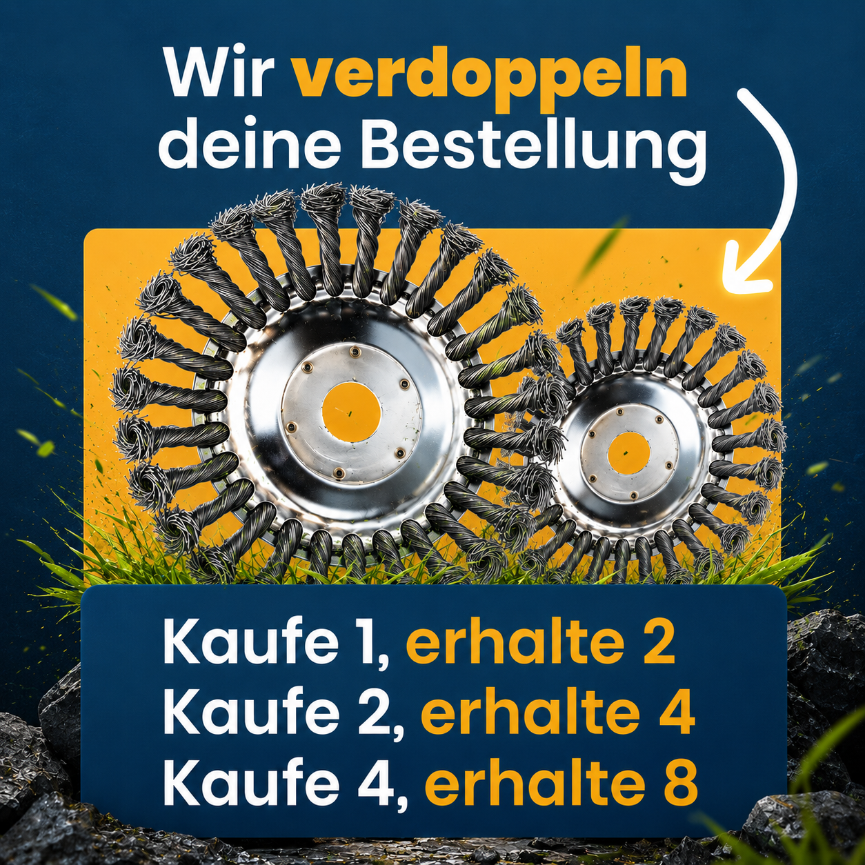 ProfiTrim – The Indestructible Lawn Trimmer Double-Up Offer