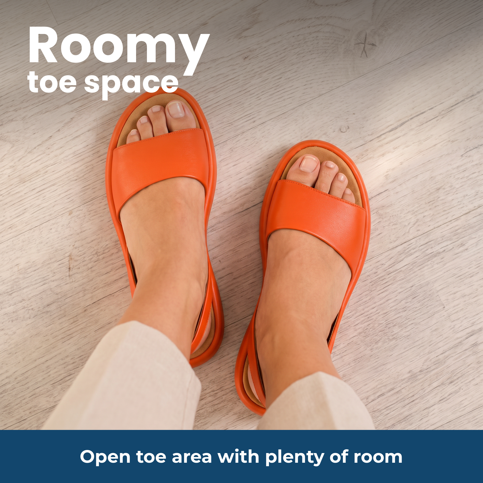[en] Roomy toe space – Open toe area with plenty of room