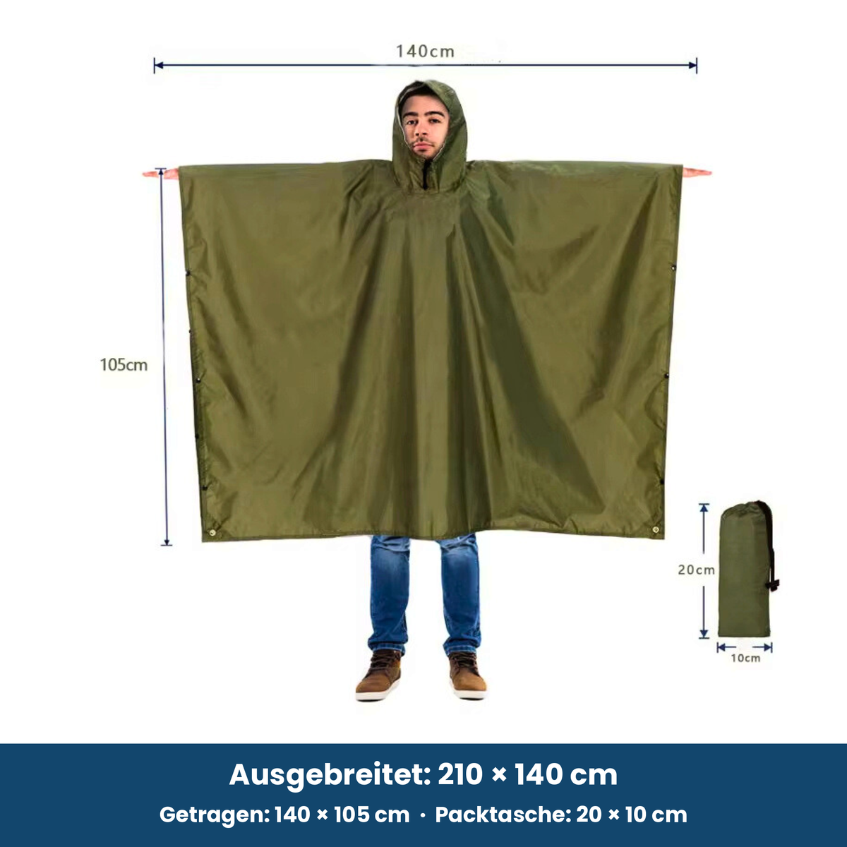 Maße 210 × 140 cm